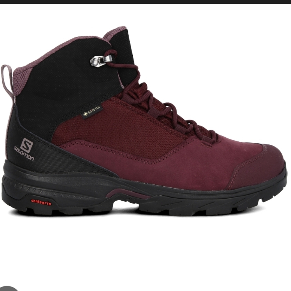Women's Salomon Outward GTX Gore-Tex Hiking Boots Sz 8